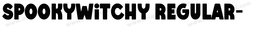 SpookyWitchy Regular字体转换